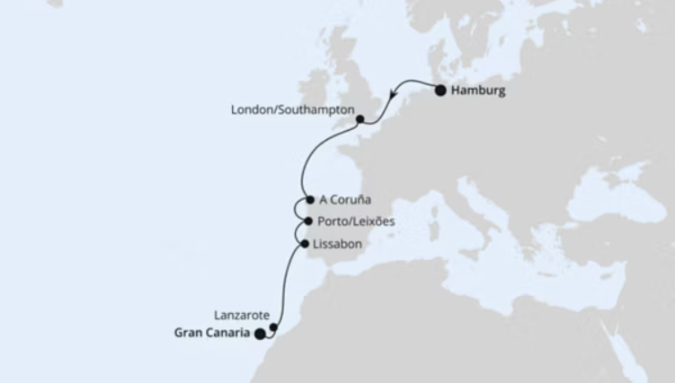 AIDAperla Gastkünstlerreise